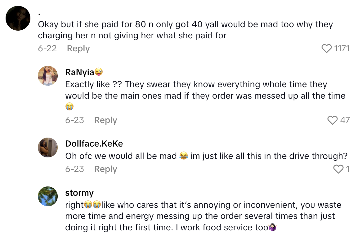 Screenshot 2025 07 05 at 11.50.06 AM McDonalds Customer Sounded Off About The Bad Experience She Had.   That’s 50 nuggets, and I’m supposed to have 80.